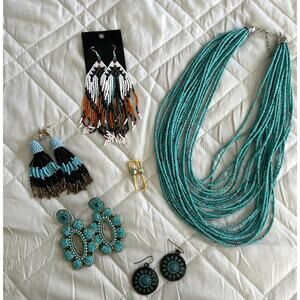 Turquoise Boutique Jewelry Set (6 pieces)